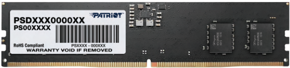 PSD516G480081 - Computech-Solutions Patriot RAM memory module with gold edge connector and barcode label