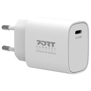 Port Connect 20W USB Type-C Pocket Wall Charger