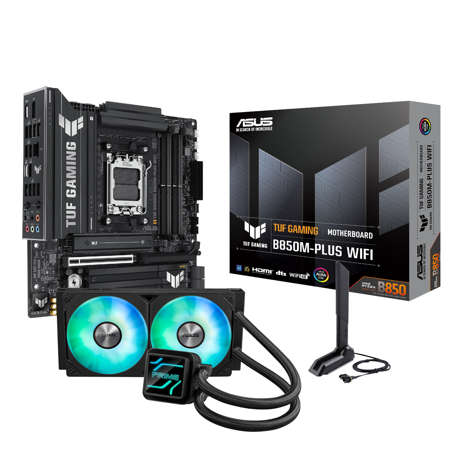 ASUS_CC_BUN_1_Asus-TUF-Gaming-B850M-PLUS-WIFI-and-Asus-Prime-LC-240-ARGB-Liquid-CPU-Cooler-Bundle_wr_01ajpg - Computech-Solutions