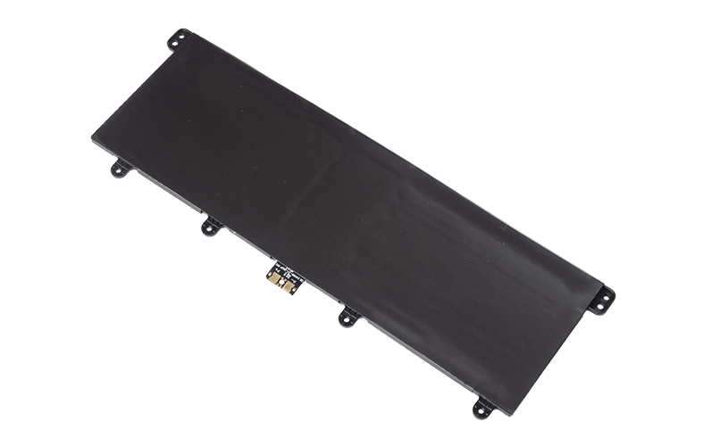 BATDL15401A-B - Computech-Solutions Black rectangular battery pack with a small connector on one edge, used as a replacement laptop/portable device battery.
