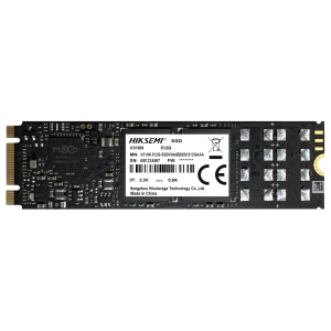 HS-SSD-V310N-512G_Hiksemi-V310N-512GB-M2-SATA-Surveillance-SSD_wr_01ajpg - Computech-Solutions Hiksemi V310N 512GB M.2 NVMe SSD with PCIe edge connector and label on top surface