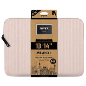 140724PortDesignsMilanoIIEco1314inchUniversalLaptopSleevePlushPinkwr01ajpg ComputechSolutions