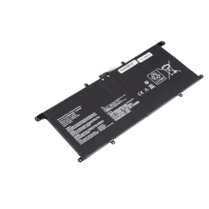 C22N2206 Asus battery label showing model number and specifications, 7.74V 61Wh