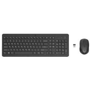 HP 330 Black Wireless Keyboard & Mouse Combo