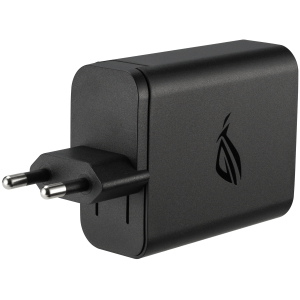 3cd10ff170161f24d83e449a72eea3d7299f30b6jpg ComputechSolutions Black rectangular power adapter with EU two-pin plug (round prongs) visible on the front edge.