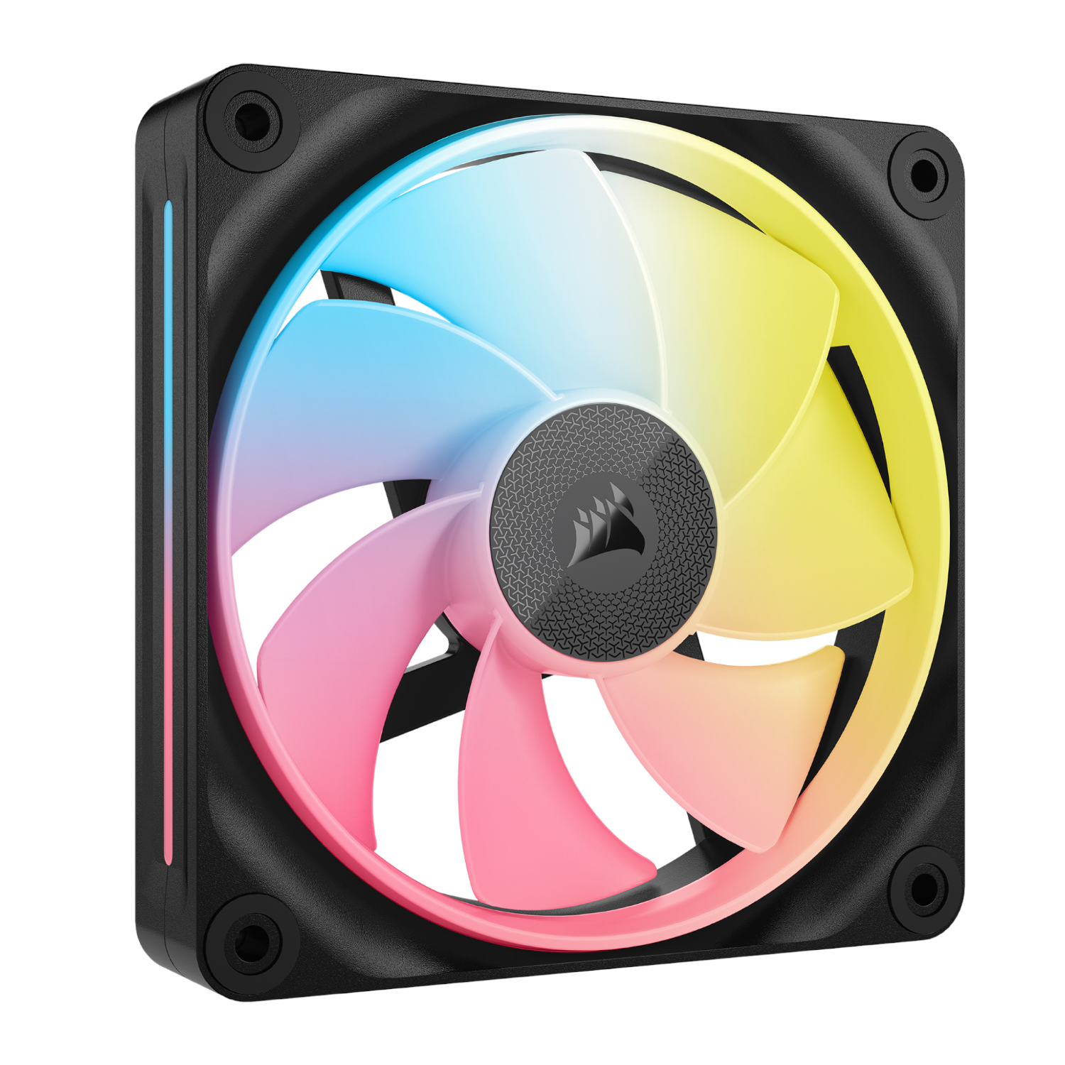 CO9051049WWCorsairiCUELINKLX120RRGB120mmPWMReverseFanExpansionBlackwr01ajpg ComputechSolutions