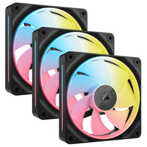 CO9051050WWCorsairiCUELINKLX120RRGB120mmPWMReverseFansStarterKit3PackBlackwr01ajpg ComputechSolutions