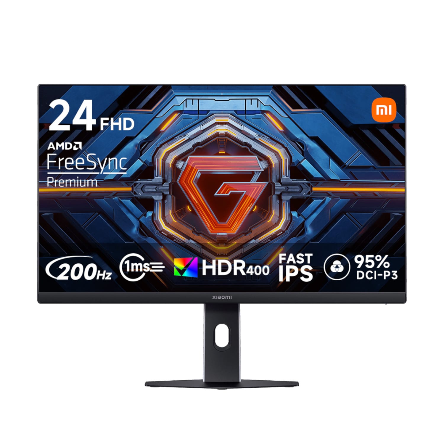 ELA6364EUXiaomiG24i202624FullHD1080pIPSGamingMonitorwr01cjpg ComputechSolutions 24-inch Xiaomi gaming monitor with 1080p FHD display, FreeSync Premium, 200 Hz, 1 ms response, HDR400, fast IPS, 95% DCI-P3.