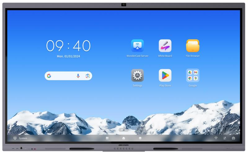 Hikvision 65 inch 4K Interactive Display DSD5C65RBB2L ComputechSolutions Hikvision 65 inch 4K interactive display