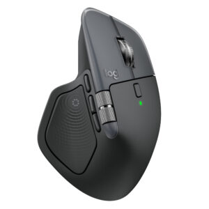 Logitech MX Master 4 – Wireless Mouse  Bluetooth – Silent – Graphite - Horizontal scroll wheel – Haptic feedback – Logi Bolt Receiver