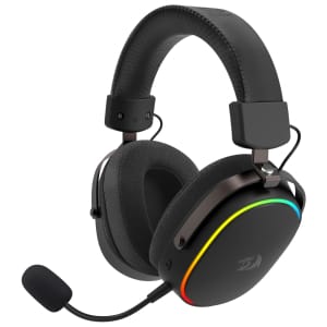 Redragon FURY WRS Over-Ear Wireless Gaming Headset - Black