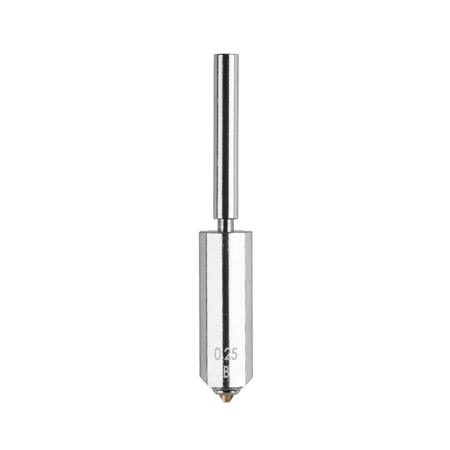 S010360AnycubicKobraS1MaxCombo025mmBrassNwr01png ComputechSolutions Precision carbide micro drill bit with a 0.25 mm tip diameter.