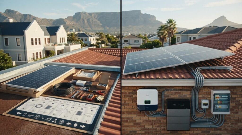 DIY vs Pro Solar Costs in South Africa: 2026 Comparison
